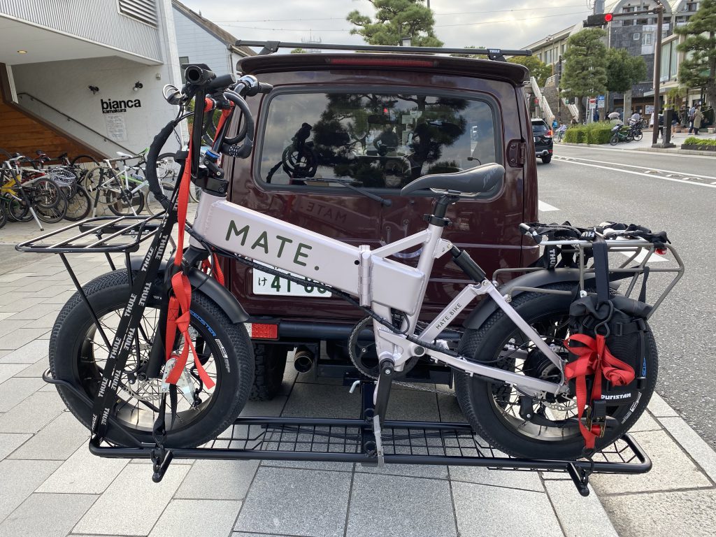 スポーツ/アウトドアMATE X bike リアキャリア　新車取り外し品